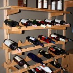 How to build a wine rack from the Wooden You shelving system